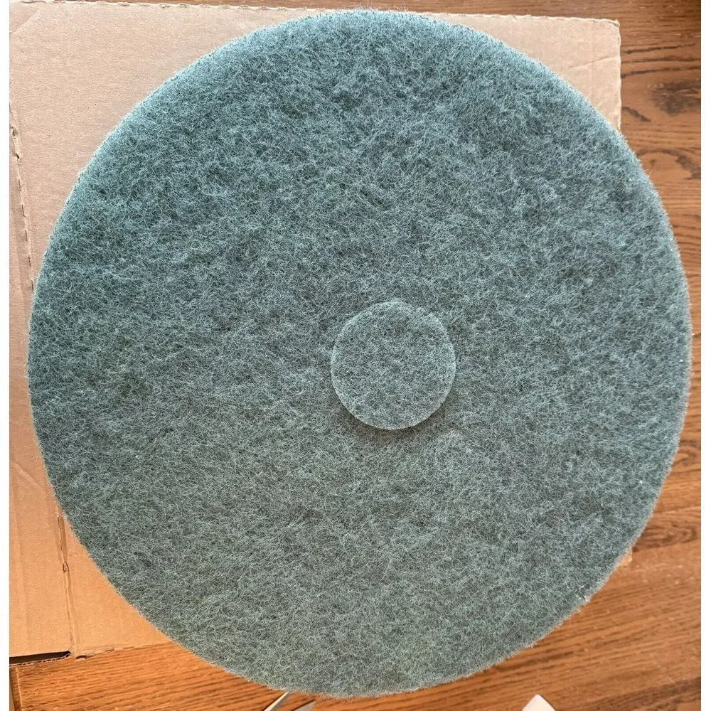 3M 3100 Burnishing Pad,17‎ In,Aqua,Pk5